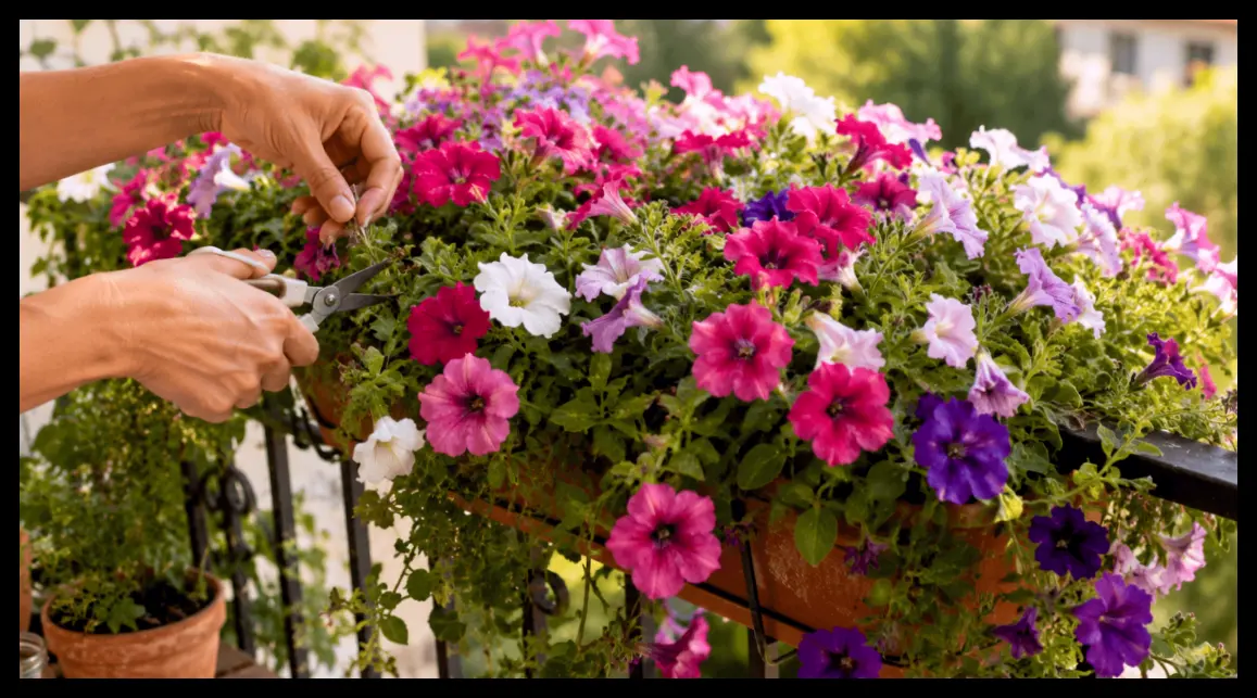نکات مهم برای نگهداری و هرس پتونیای تابستانی